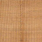 bali & pari Palm Bohemian Honey Scallop Rattan Coffee Table