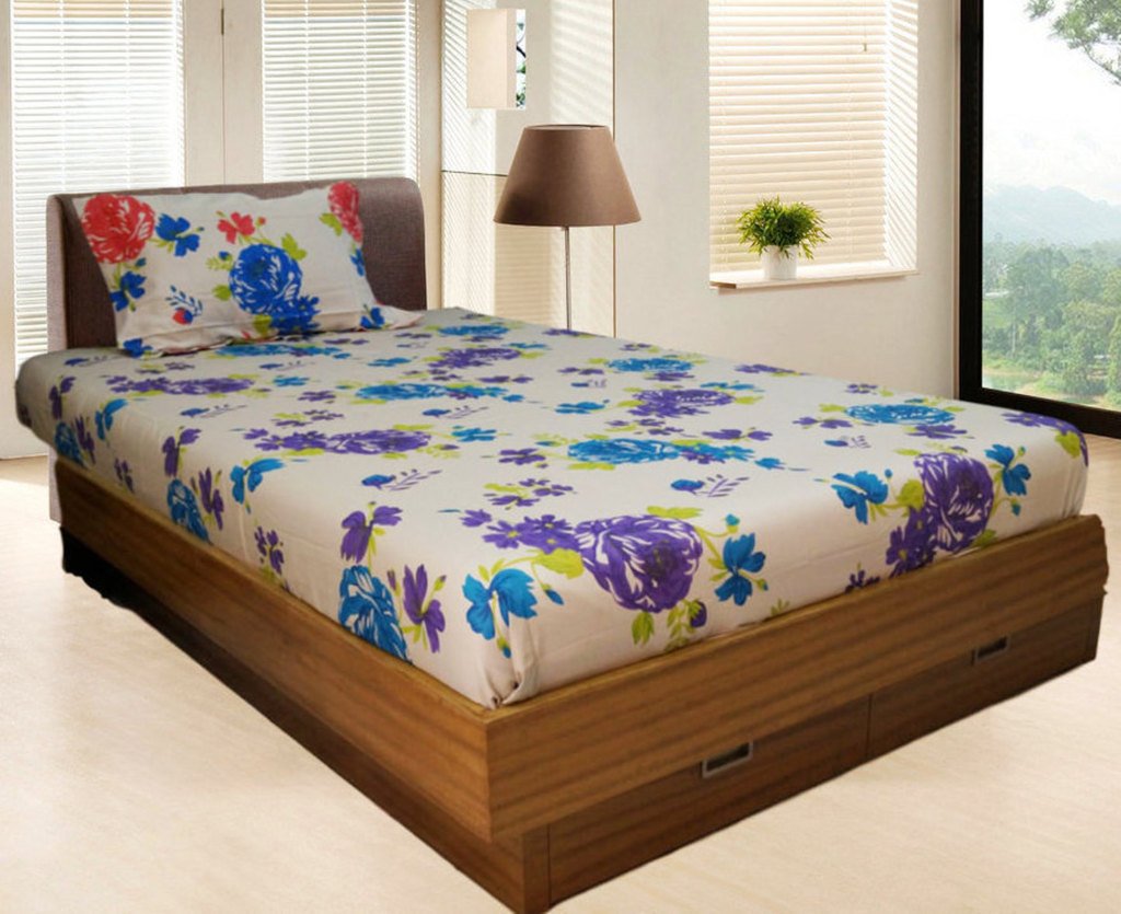 Snuggle 1 Bed Sheet , 1 Pillow Cover