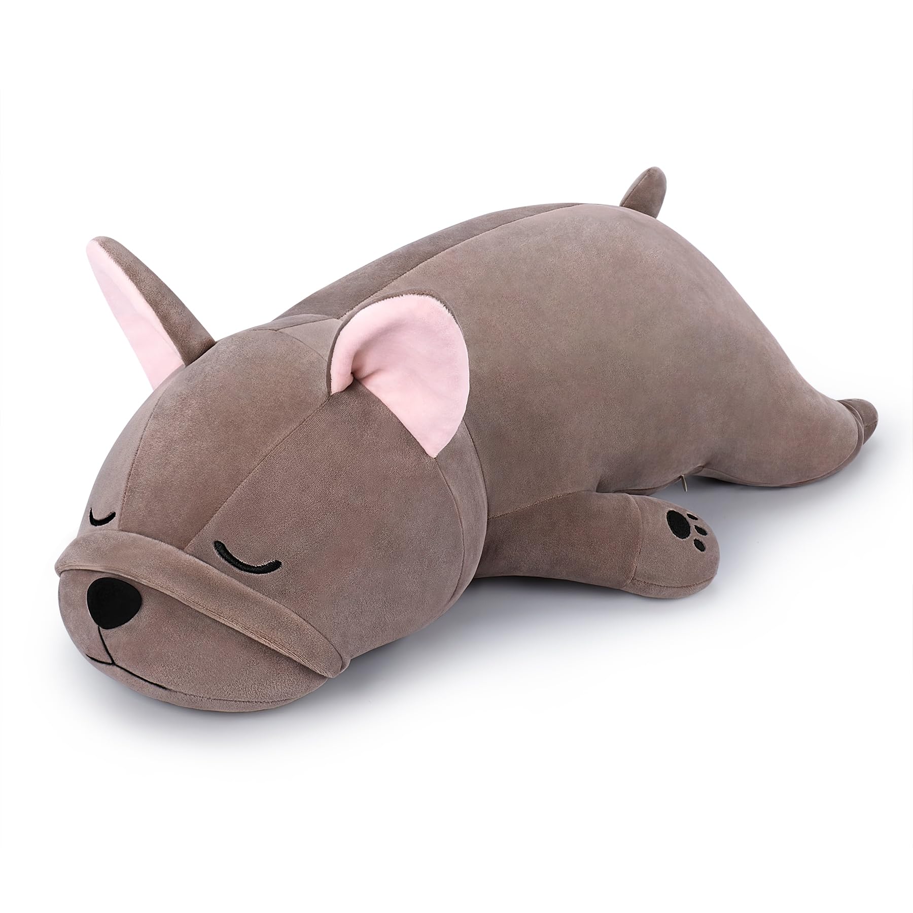 Auspicious Beginning 30' Giant French Bulldog Plush Stuffed Animal- French Bulldog Dog Plush Pillow Plushies, Large Sleeping Bo