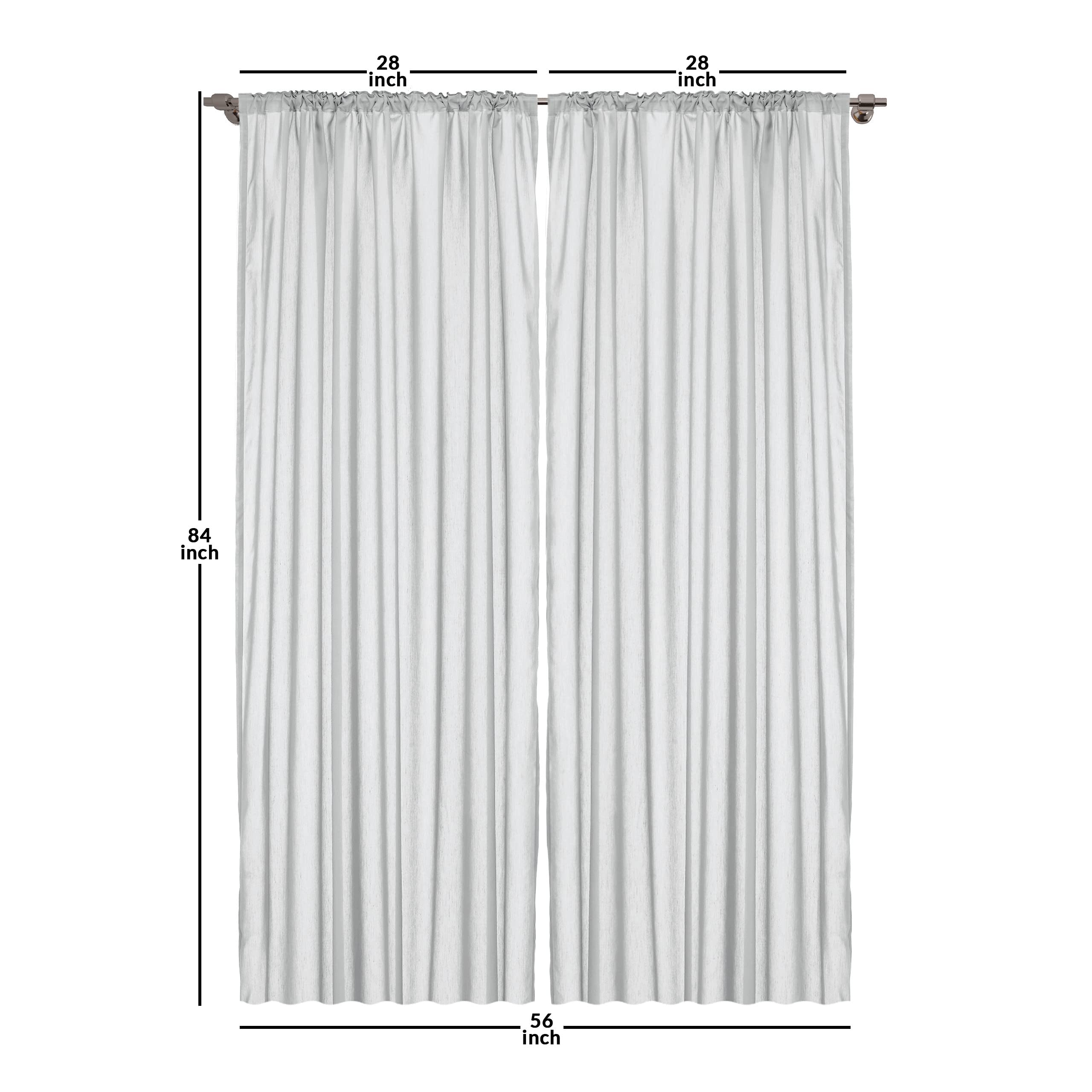 Ambesonne Boho Window Curtains, Oriental Autumn Tones Abstract Mandala Flower And Swirling Leafy Branch, Lightweight Decorative