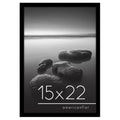 Americanflat 15x22 Picture Frame with Polished Plexiglass - Epic Collection - Gallery Wall Frames with Engineered Wood - Wide Ph