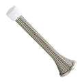 2 Pack Rok Hardware 3-3/4' (95Mm) Longer Version Flexi Spring Heavy Duty Wall Door Stop Bumper Rokds2Bn, Brushed Nickel