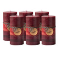 Royal Imports 3 x 6 Pillar Candles for Christmas Holiday D  cor, Wedding & Home Decoration, Unscented, Dripless & Smokeless, Set