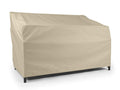 Covermates Outdoor Sofa Loveseat Cover - Water Resistant Polyester, Drawcord Hem, Mesh Vents, Seating And Chair Covers, 74W X 32D X 34H, Khaki