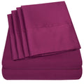 Twin Xl Size Bed Sheets - 4 Piece 1500 Supreme Collection Fine Brushed Microfiber Deep Pocket Twin X-Large Sheet Set Bedding - 1