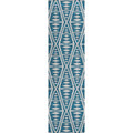 Sedona Sn6 Blue Southwestern Rug Runner 2' 3" X 12'