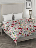Wytomah Microfiber Fabric King Size Ac Comforter/Blanket/Duvet For Double Bed (White)
