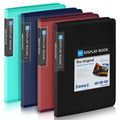 Sooez 30-Pocket Binder With Plastic Sleeves 8.5X11', Heavy Duty Art Portfolio Folder With Clear Sheet Protectors, Display 60 Pa