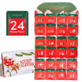 Limited Edition - Advent Calendar 2024 Tea Bags Folding Gift Set | 24 Unique Flavors - Holiday Gift Box | Christmas Advent Calen