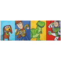 Open Road Brands Disney Pixar Toy Story Line Up Gallery Wrapped Canvas Wall Decor - Large Toy Story Painting Featuring Slinky, W