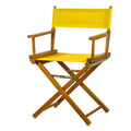 Casual Home 200-55/021-34 Director Chair 18 - Classic Height Honey OakFrame/Gold Canvas