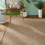 Tommy Bahama Marlin Transitional Indoor/Outdoor Area Rug, Brown, 5'3'X7'3'