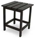 Polywood Ect18Bl Long Island 18' Side Table, Black