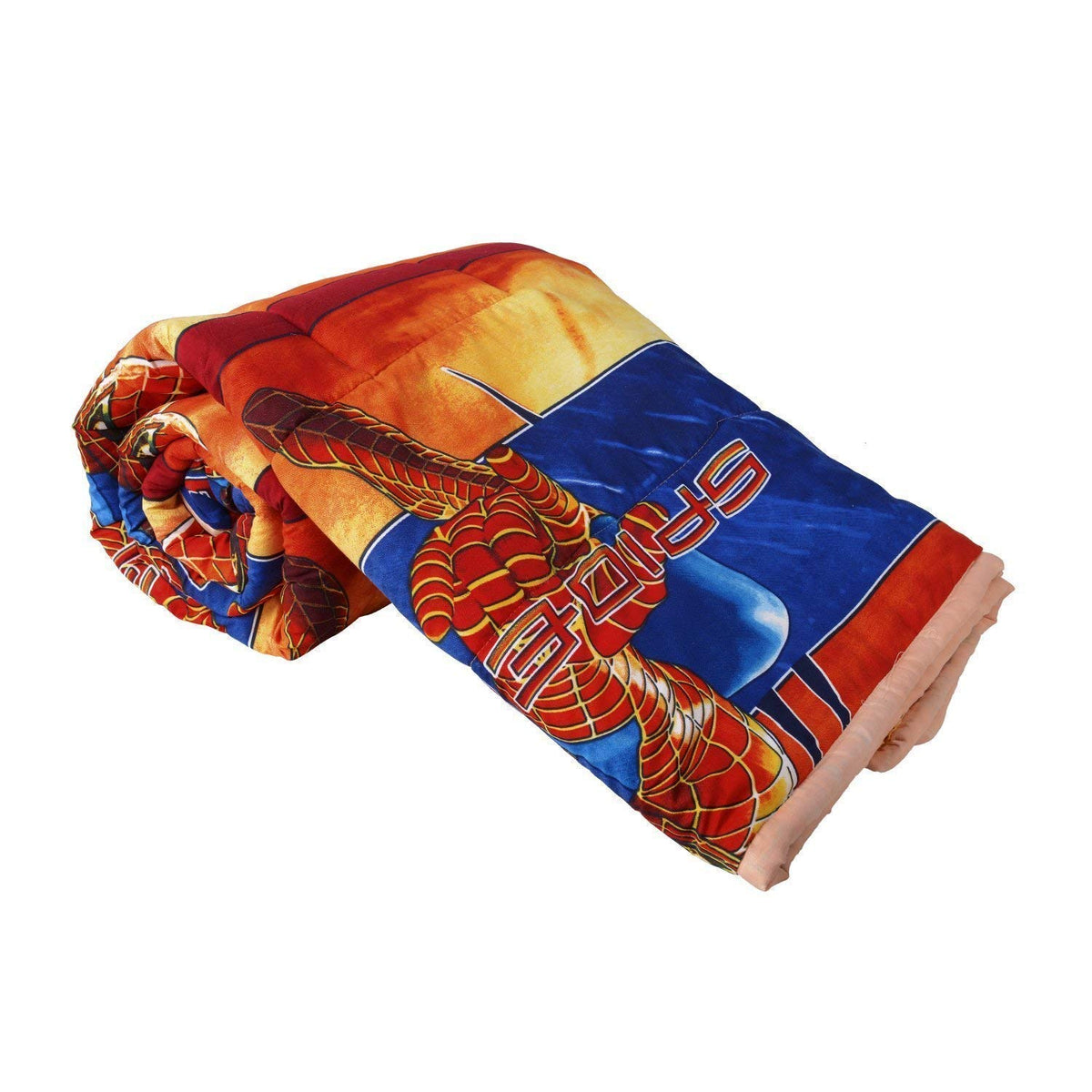WONDERLOOK Ac Blanket/Dohar, Fabric  Polyester AllWeather 120 GSM Printed Lightweight, Size 54X84 Inches  Multi Col. Cartoon