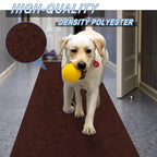 Freadem Runner Rugs 2' X 43' Indoor Outdoor Carpet Runner, Area Rugs With Anti-Slip Rubber Backing For Aisle Hallway Balcony Gar