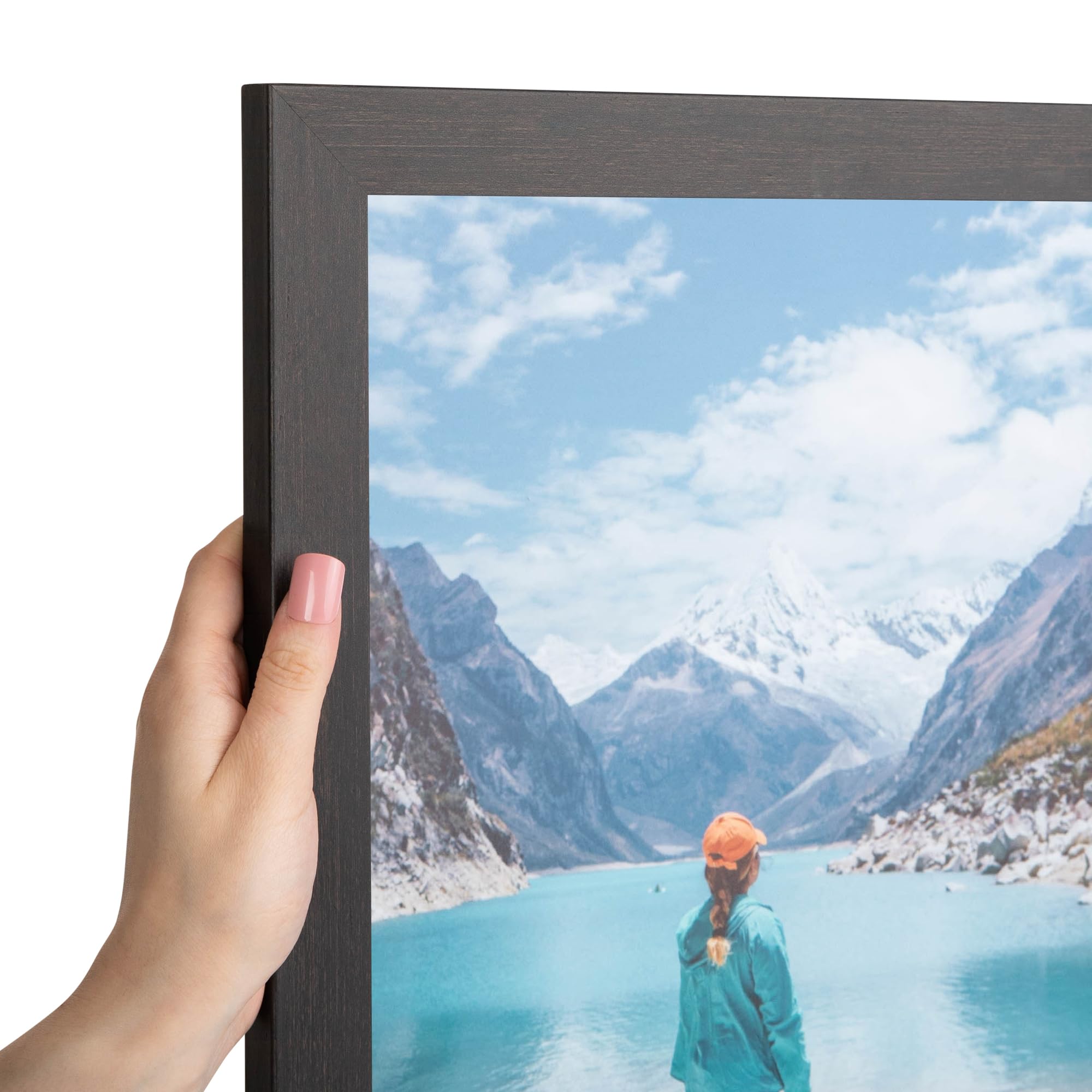 ArtToFrames 22x28 inch Coffee Picture Frame, WOMFRBW26061-22x28