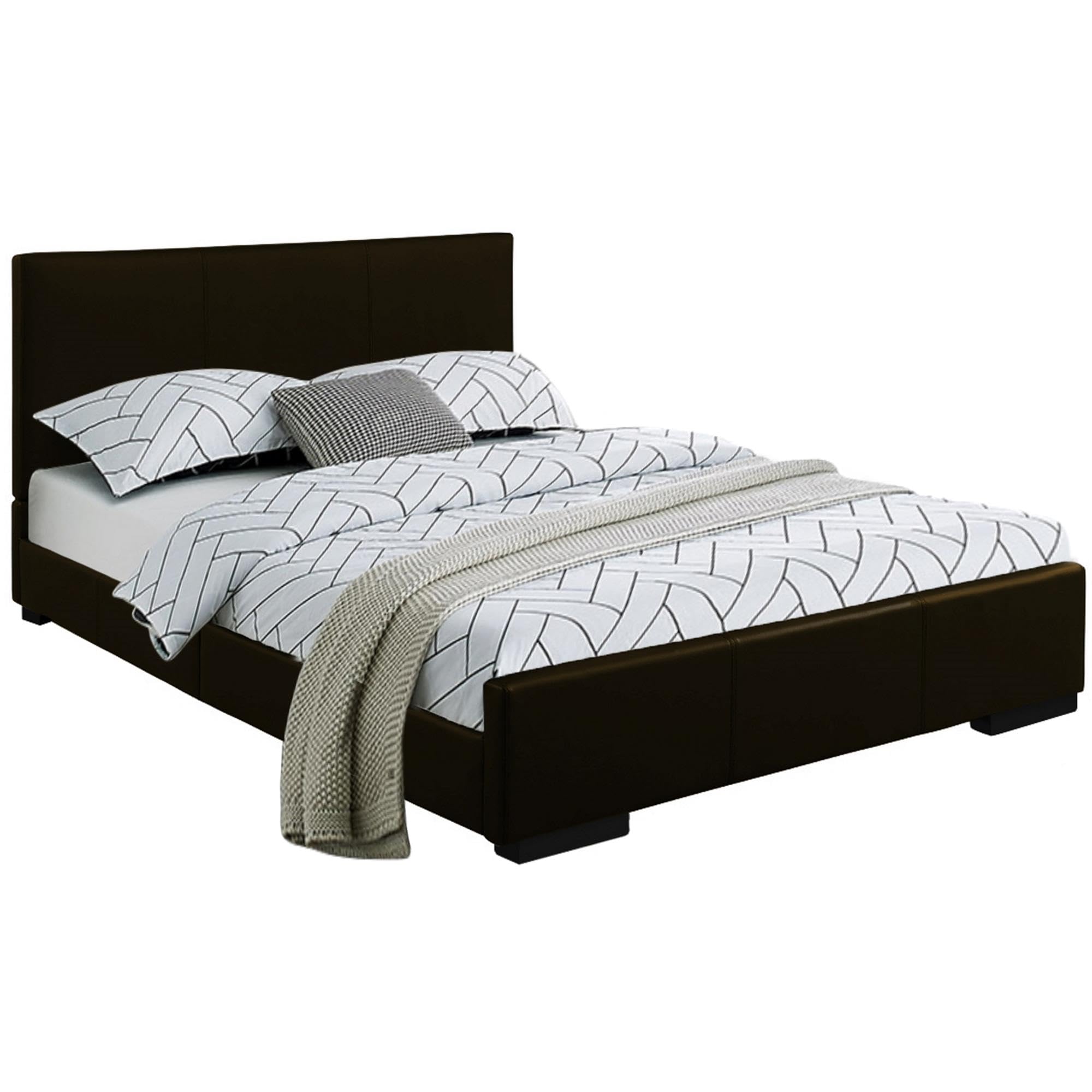 Camden Isle Abbey Platform Bed, Black, Full