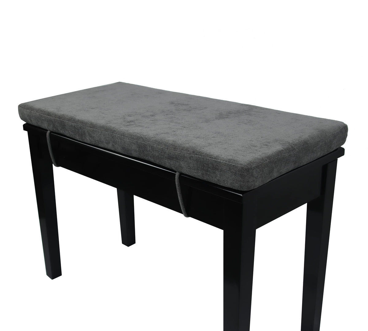 Loveboat Washable Bench Cushion, Non-Slip Bench Pad For Shoe Storage, Window, Piano, Dining 30'X14'X2' Dark Grey