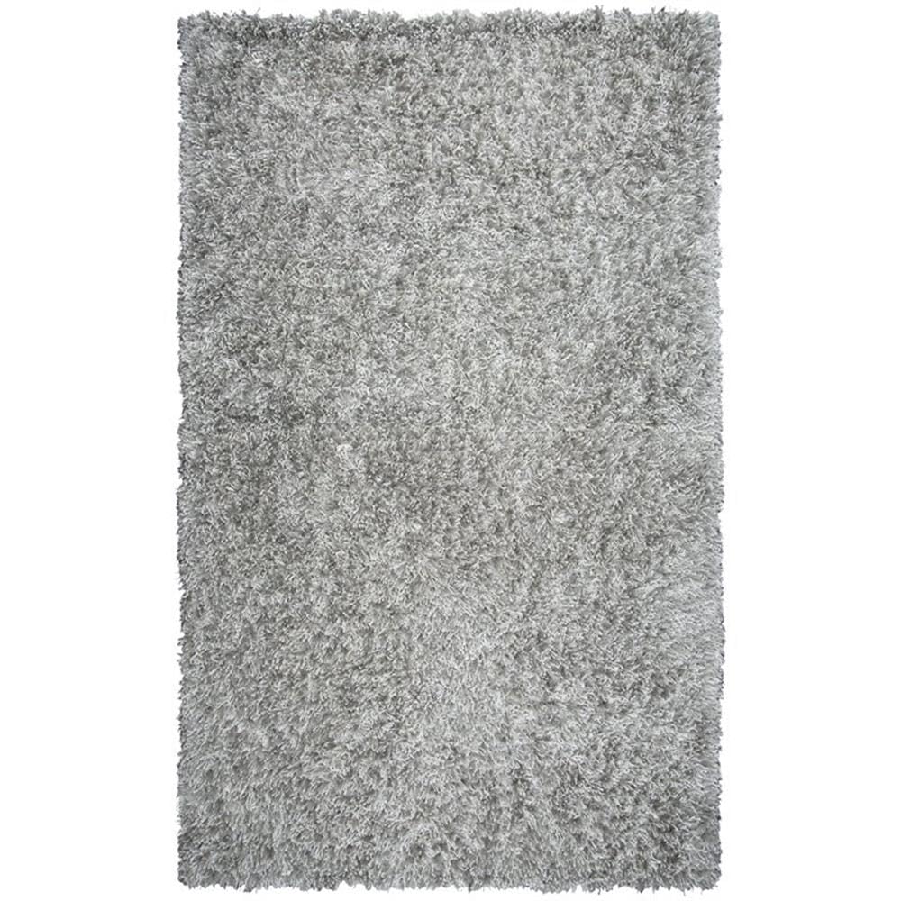 Rizzy Home Alora Decor Pearl 9' X 12' Solid Lt. Gray Hand-Tufted Area Rug