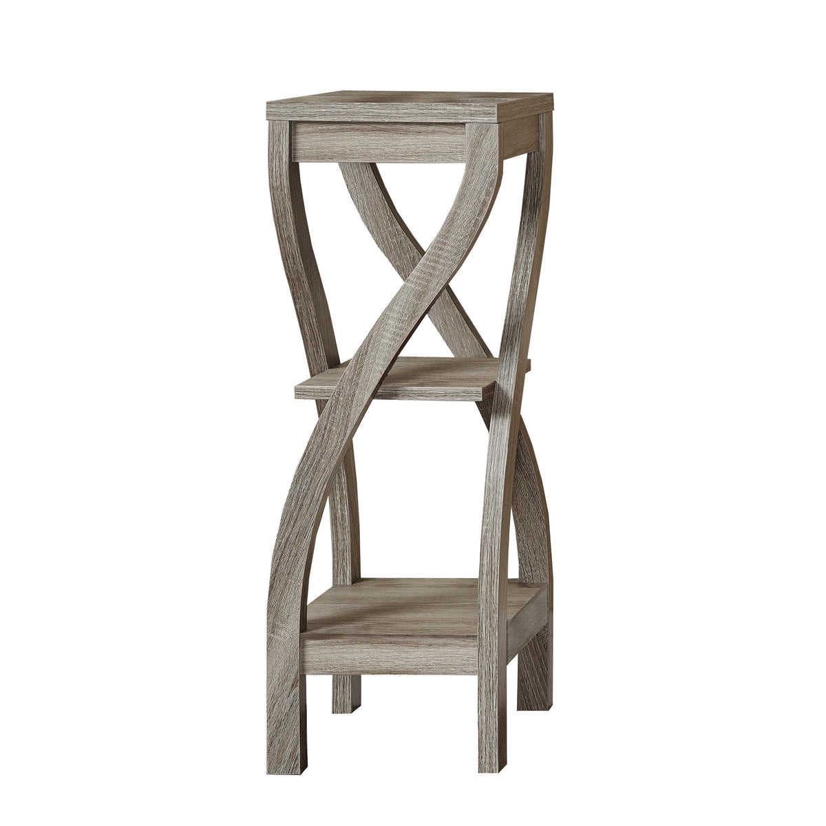 Monarch Specialties Dark Taupe Accent Table, 32inch
