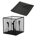 uxcell Foldable Mesh Laundry Hamper  SpaceSaving Collapsible Laundry Basket with Breathable Mesh, Durable Design for Dirty Clo