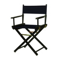 Casual Home 18 Directors Chair Black Frame with Navy Canvas