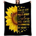 Yoyicu Sister Gifts Blanket,Sisters Gifts From Sister,Sister Birthday Gifts From Sister,Gifts For Sisters From Sisters Graduatio