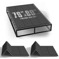Imperius Folding Spring Box Bunkie Board,10MM, Bed Support Flat Noodles, King Size 76x80 Light and Thin, Breathable, Noise Min