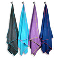 Flow Hydro Sport Towel - Microfiber Quick Dry Swimming Towels for Swim, Pool, Triathlon, and Other Water Sports in Medium, Large