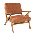 Ink+Ivy Rocket - Mid Century Modern Accent Chair - Comfortable All Foam Lounge Armchair Sturdy Solid Wood Frame Z Rocket Retro S