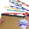 Ultimate Office Magnifile Insertable Hanging File Folder Tabs. Indexes That Double The Size Of Your File Titles To Find Files Fa