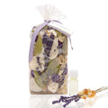 ANDALUCA Amber Lavender Potpourri | Large 20 oz Bag + Fragrance Vial | Scents of Crushed Lavender, Crystal Amber, White Eucalypt