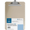 Sparco 01861 Transparent Plastic Clipboard, 9-Inch X12-Inch , Smoke
