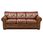American Furniture Classics Deer Valley Lodge Sofa, Large, Tapestry