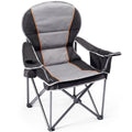 NEWBULIG Oversized Folding Camping Chair for Adults, Portable Outdoor Collapsible Chairs, 500 LBS Heavy Duty Support, with Cup H