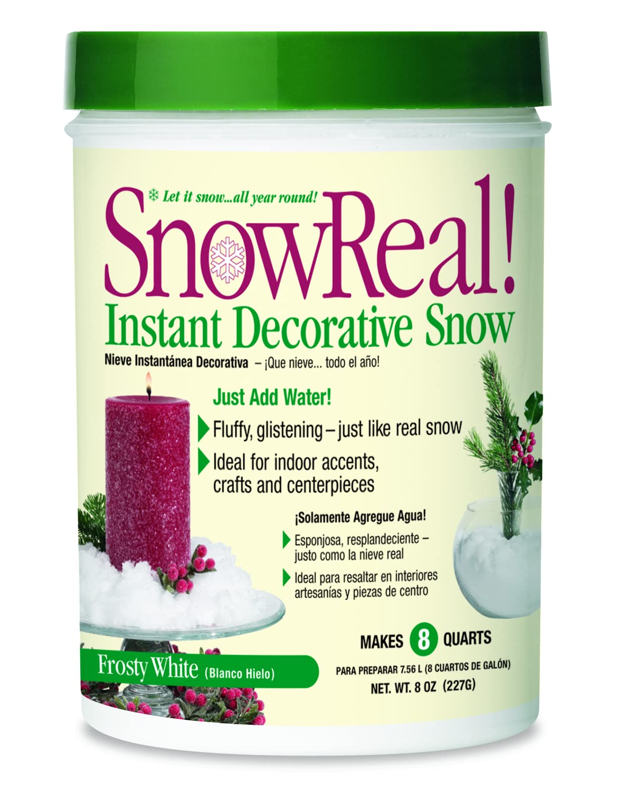 Snow Real SR-08 Eight-Ounce Jar