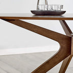 Crossroads 71 Oval Wood Dining Table