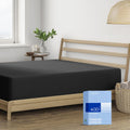 Thread Spread King Size Fitted Sheet Only - 100% Cotton 400 Thread Count Deep Pocket King Fitted Sheet, 100% Cotton Fitted Sheet