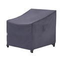 Patio Chair Covers, Heavy Duty Waterproof Uv Resistant Outdoor Large Deep Seat Lounge Chair Club Chair Cover, Grey, 40'W X 40'D X 36'H