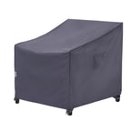 Patio Chair Covers, Heavy Duty Waterproof Uv Resistant Outdoor Large Deep Seat Lounge Chair Club Chair Cover, Grey, 40'W X 40'D X 36'H