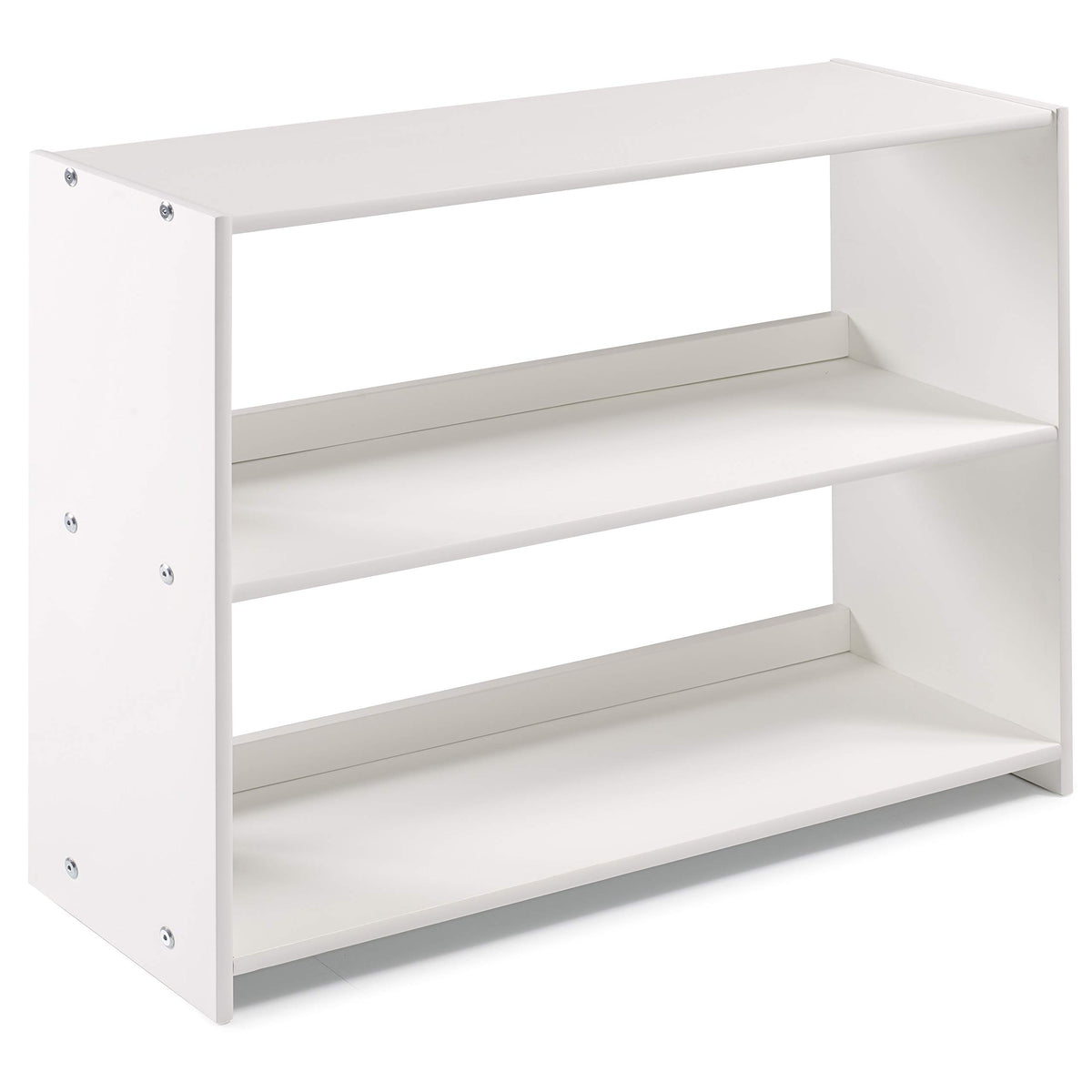 Donco Kids Louver Low Loft Bookcase White (790Dw)