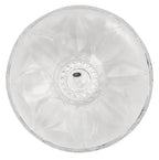 Amlong Crystal Crystal Fruit Bowl, 12.5 Inch Diameter
