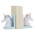 Magical Unicorn Bookends 8X3X5