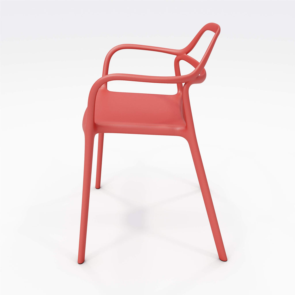 Olio Designs Dali Indoor/Outdoor Chair, Poppy