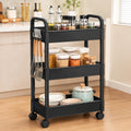 Youcopia Multi Trolly Multipurpose Portable Storage Floor Standing Or Tabletop Rack|Trolley With Wheels For Kitchen Storage, Tie