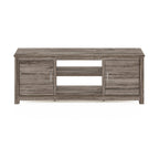 Furinno Classic Stand With Storage For Tv Up To 65 Inch, Rustic Oak, Large