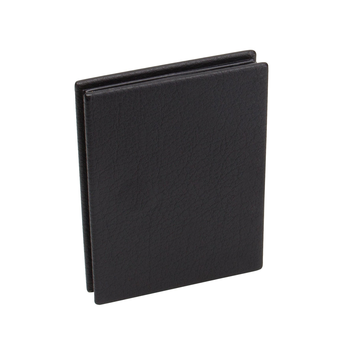 Neil Enterprises Inc. Mini Accordion Photo Album Faux Leather Black 2.5" x 3.5"