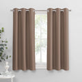 PONY DANCE Blackout Curtain Panels - Thermal Insulated Light Blocking Window Draperies Drapes Room Darkening Privacy Protect Ene