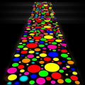 Haull Neon Light up Dance Floor Neon Party Decorations Blacklight Rug Glow in The Dark UV Reactive Fluorescent for Carnival Birt
