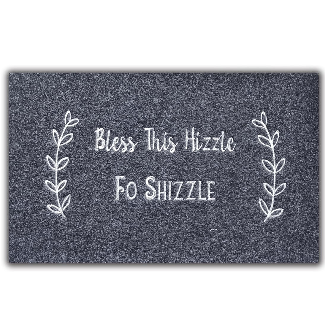 Accssoey Funny Doormat, Welcome Mats Outdoor, Bedroom Entrance Weaving Embroidery Door Mat Absorbent Mat Anti-Slip Door Mat Abso
